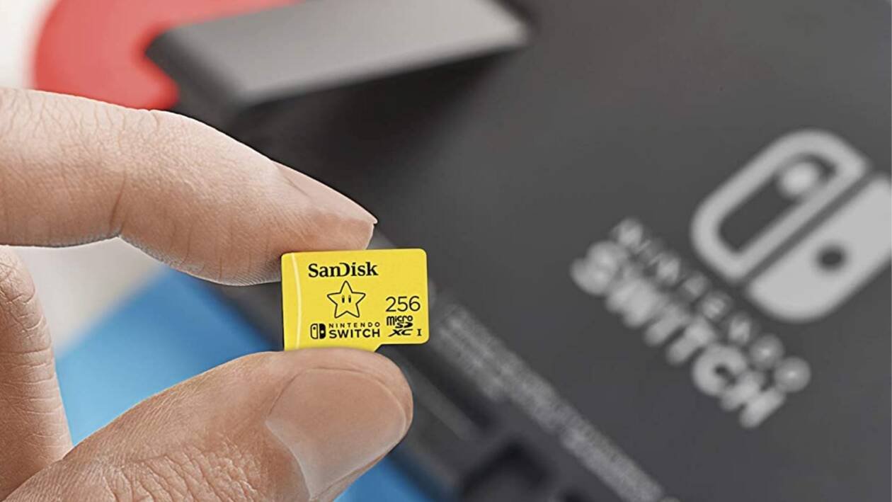 Immagine di Crollo di prezzo per questa scheda MicroSD per Nintendo Switch! -62%!