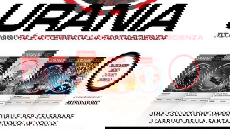 Immagine di Urania - 70 Anni di Futuro in edicola con Corriere della Sera e La Gazzetta dello Sport