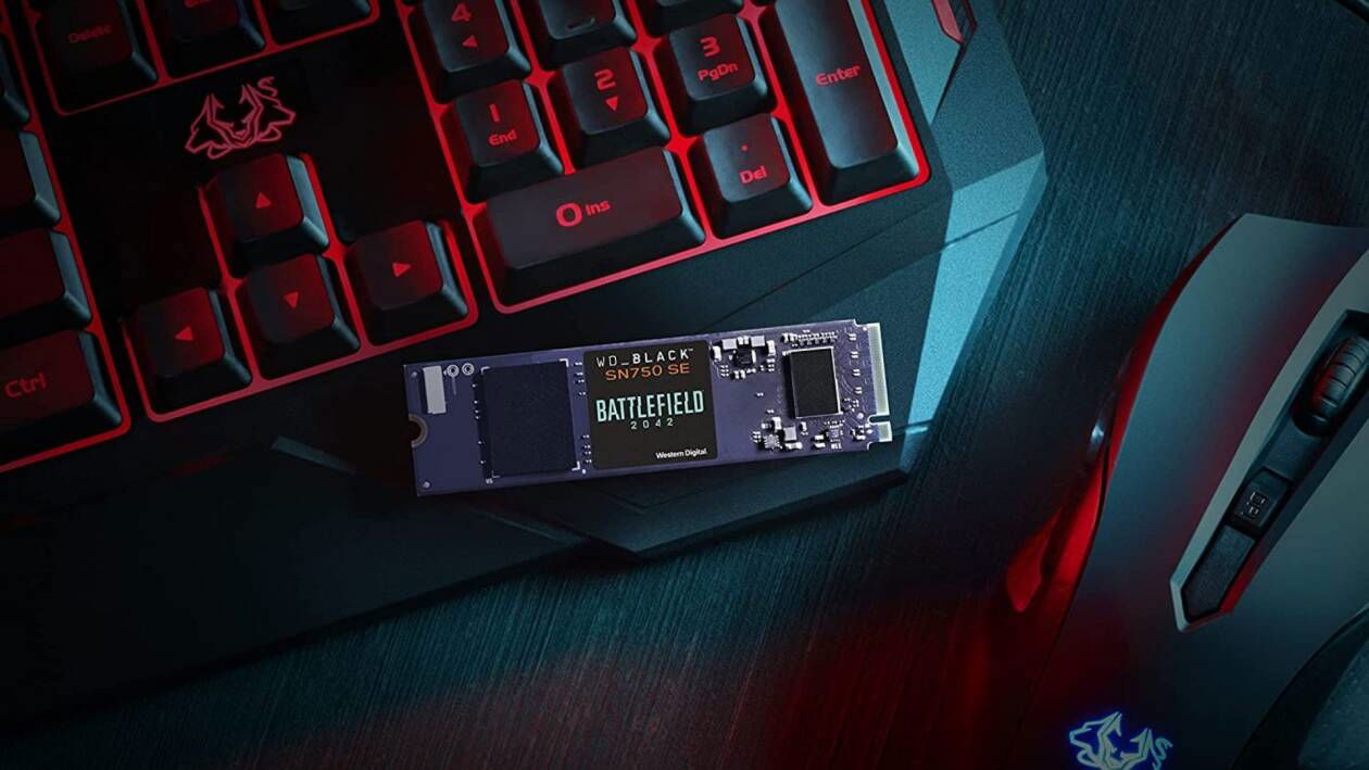 Immagine di Questo SSD WD Black Battlefield 2042 è l'offerta del giorno di Amazon! - 45%