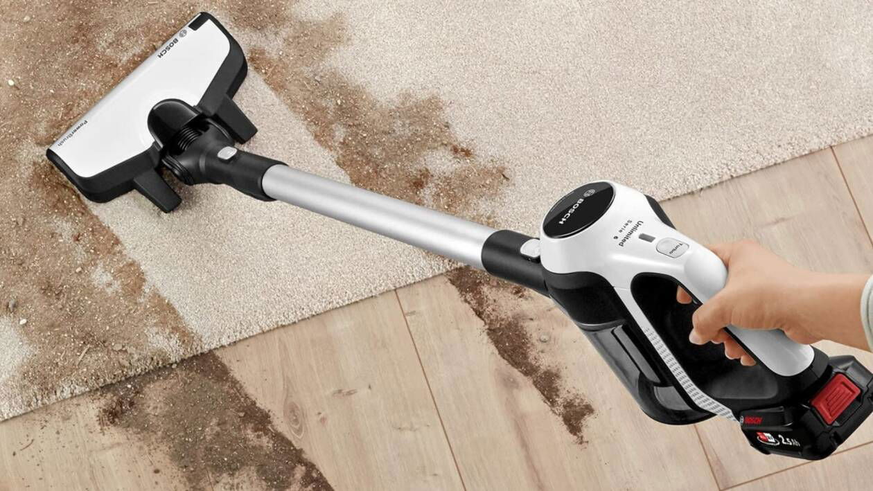 Immagine di Bosch Unlimited Serie 6: scopa elettrica senza fili, ad un prezzo SHOCK! Oltre 100€ di sconto!