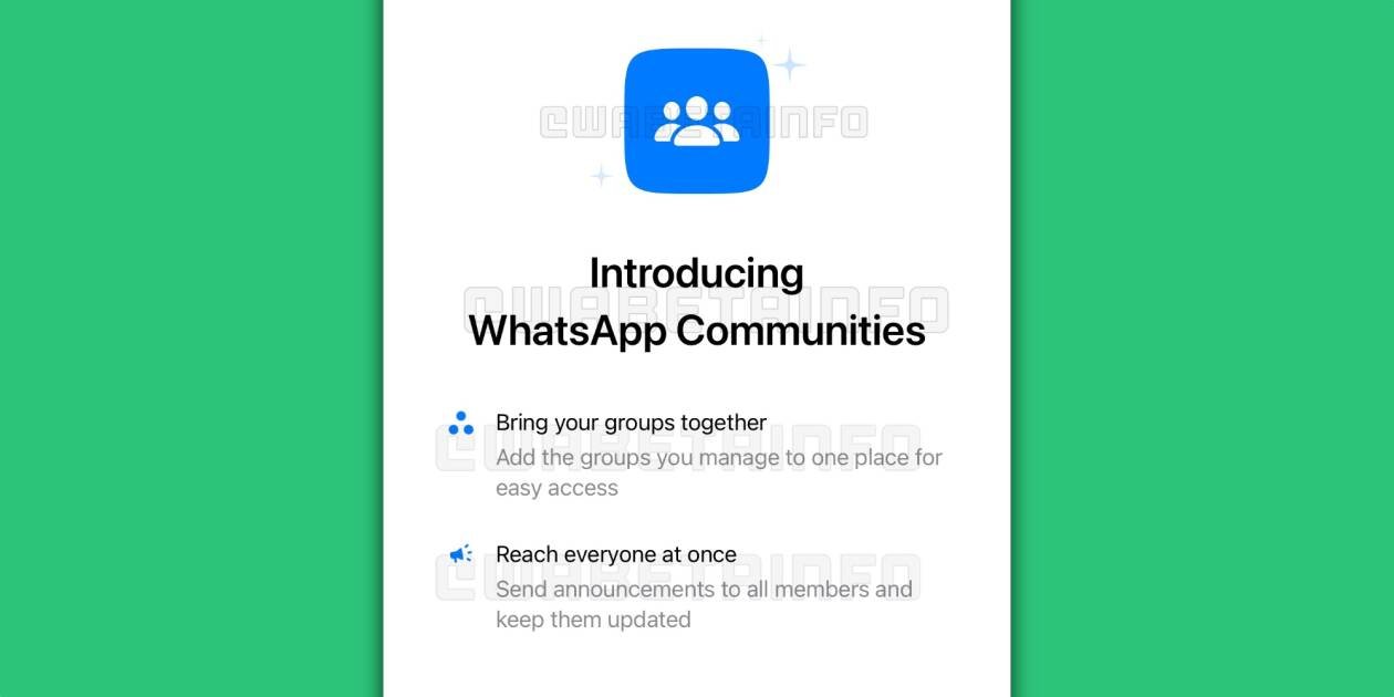 Immagine di WhatsApp, grandi novità per la gestione dei gruppi: arrivano le community