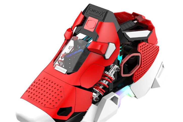 Immagine di Cooler Master Sneaker X trasforma il vostro PC in una scarpa da ginnastica