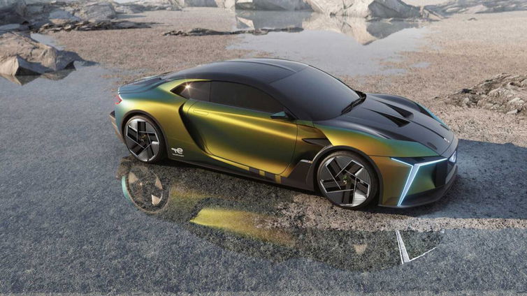 Immagine di DS E-Tense Performance: la concept anticipa una futura supercar elettrica