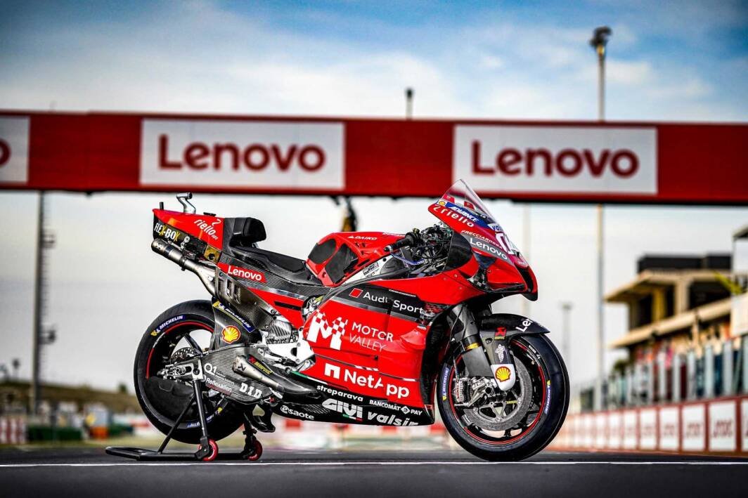 Immagine di Ducati e Lenovo ancora insieme in MotoGP