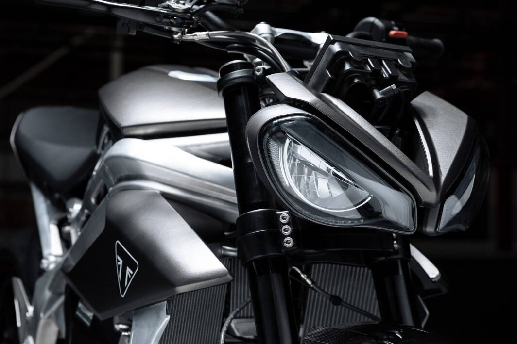 Immagine di Triumph TE-1, la moto elettrica è pronta al debutto su strada