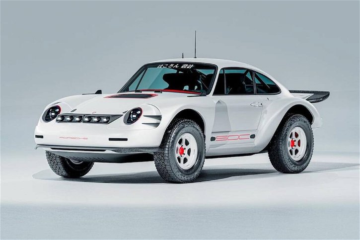 Immagine di La Porsche elettrica da rally sembra quasi realtà