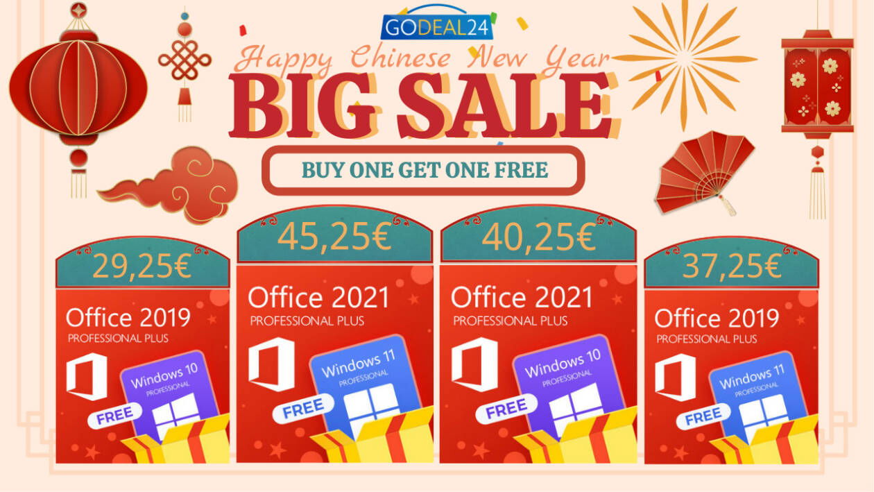 Immagine di Windows 11 in regalo col Capodanno Cinese di GoDeal24