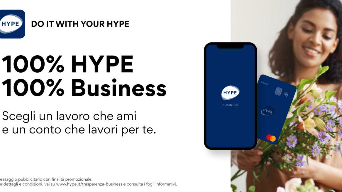 Immagine di Hype Business, il nuovo conto pensato per i professionisti con partita IVA