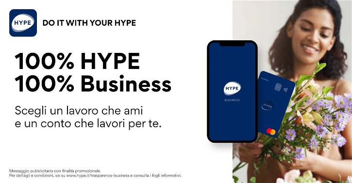 Immagine di Hype Business, il nuovo conto pensato per i professionisti con partita IVA