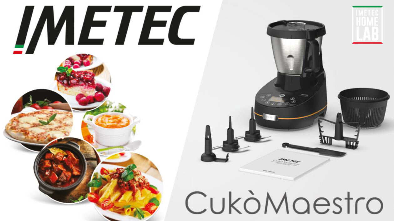 Immagine di Imetec Cukò Maestro: robot da cucina PERFETTO in sconto del 50%! AFFARE!