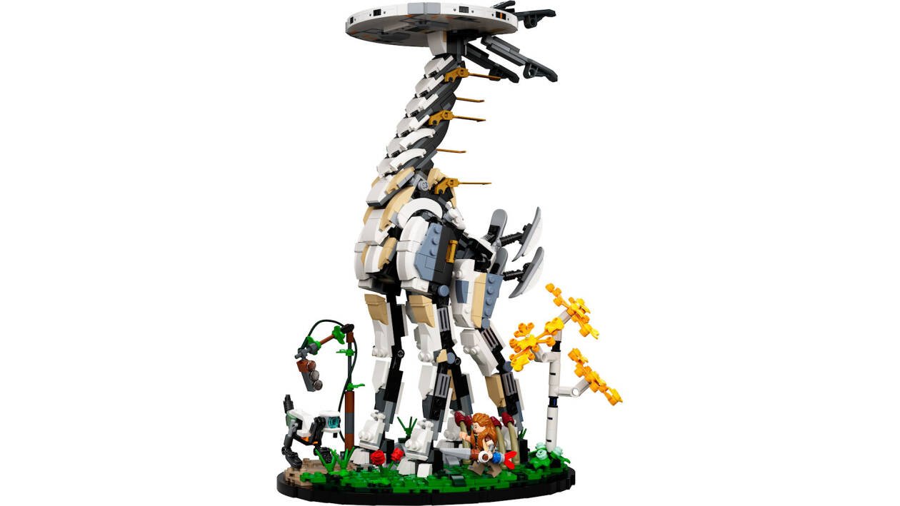 Immagine di LEGO Games: è tornato disponibile il set del Collolungo di Horizon Forbidden West