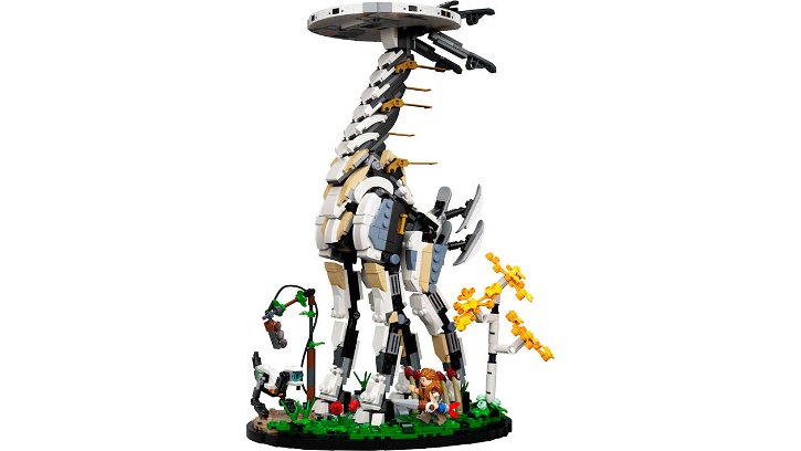 Immagine di LEGO Games: è tornato disponibile il set del Collolungo di Horizon Forbidden West