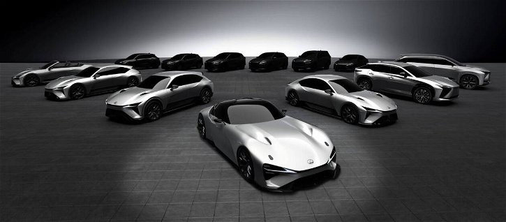 Immagine di Lexus, le immagini dei concept EV da 800 km di autonomia