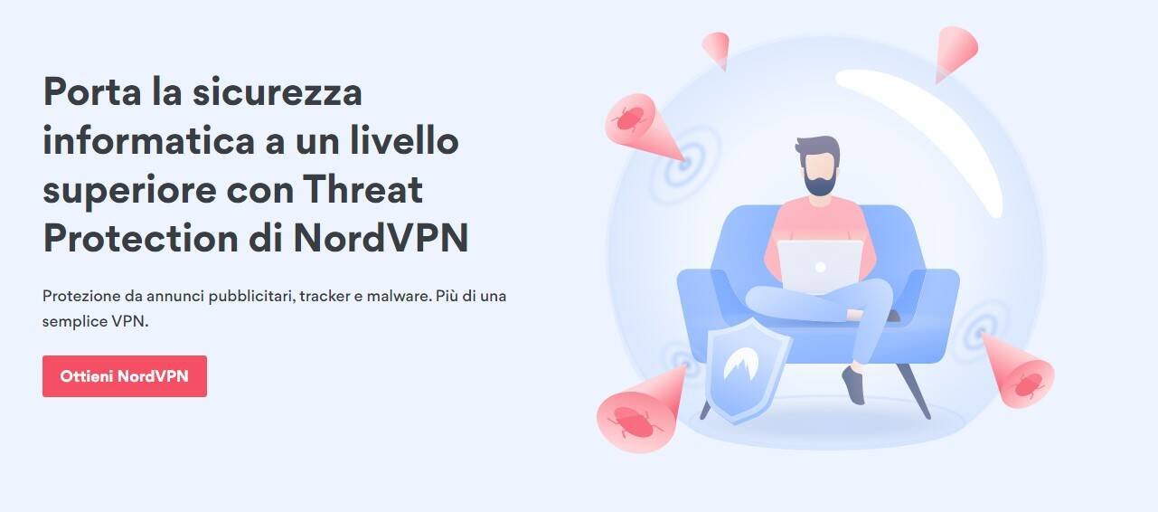Immagine di Threat Protection di NordVPN diventa un antivirus standalone
