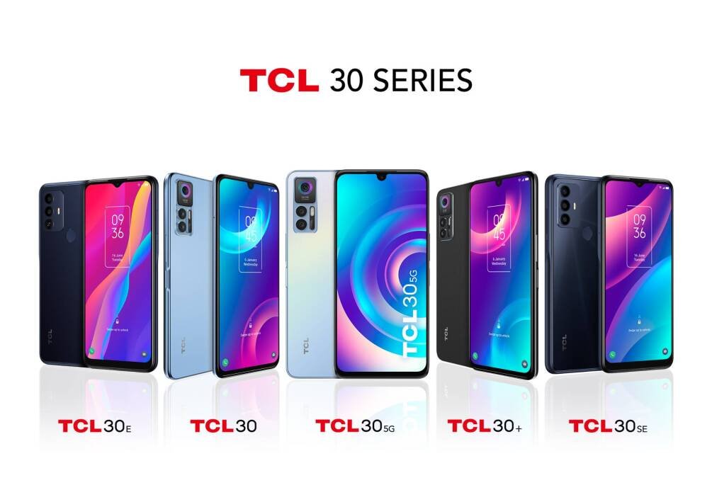 Immagine di TCL Serie 30 ufficiale: 5 nuovi smartphone "democratici" dallo stile unico