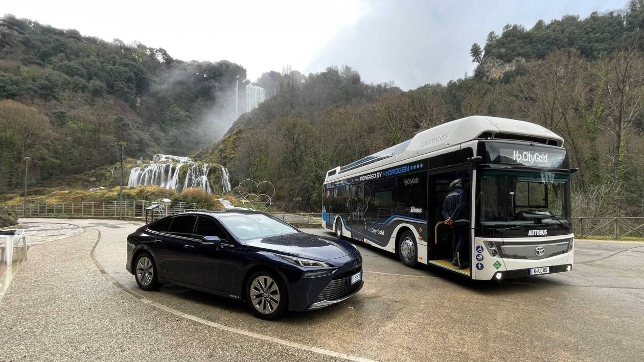 Immagine di Terni, accordo tra Toyota e CaetanoBus per un trasporto pubblico a idrogeno 