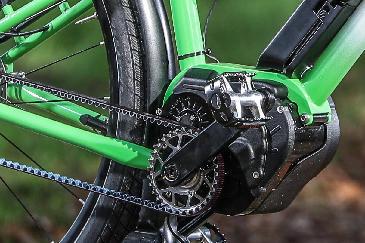 Immagine di Valeo svela il motore da e-bike con cambio integrato e cinghia