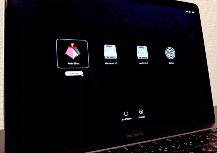 Immagine di Asahi Linux è la prima distro che supporta Apple Silicon