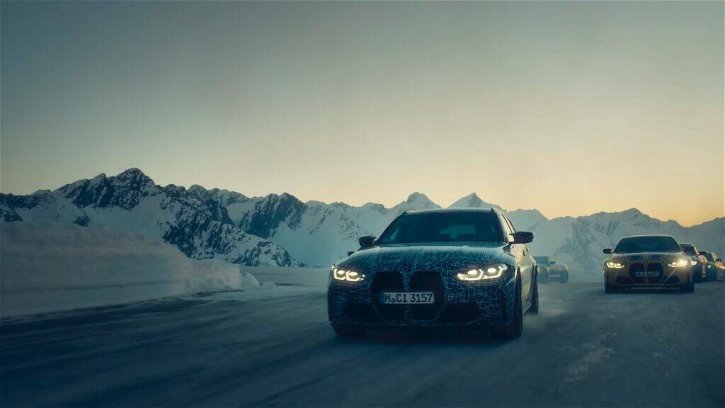 Immagine di BMW M3 Touring: la super wagon appare in un nuovo video