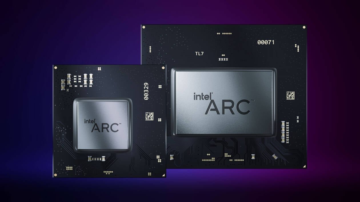 Immagine di Intel Arc Pro A40M compare nel sito web di Dell