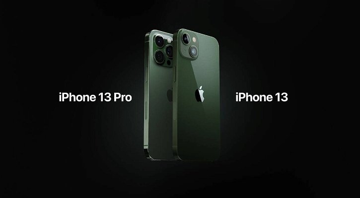 Immagine di Evento Apple, iPhone 13 e 13 Pro si tingono di verde