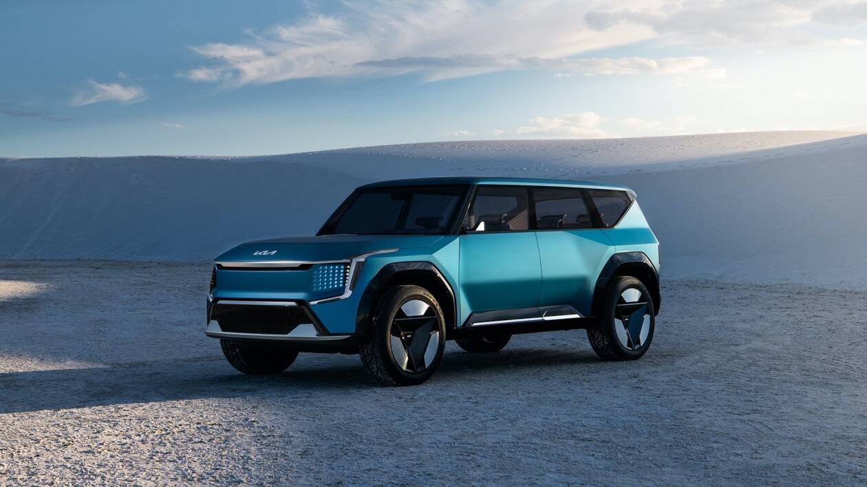 Immagine di Kia Concept EV9, il SUV del futuro della casa coreana