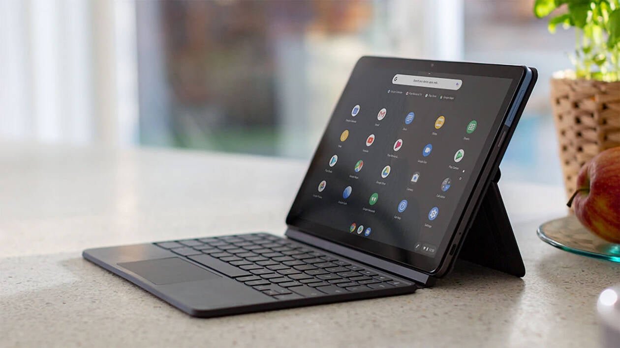 Immagine di Lenovo IdeaPad Duet: da tablet a notebook in un attimo, e che prezzo! -80€!
