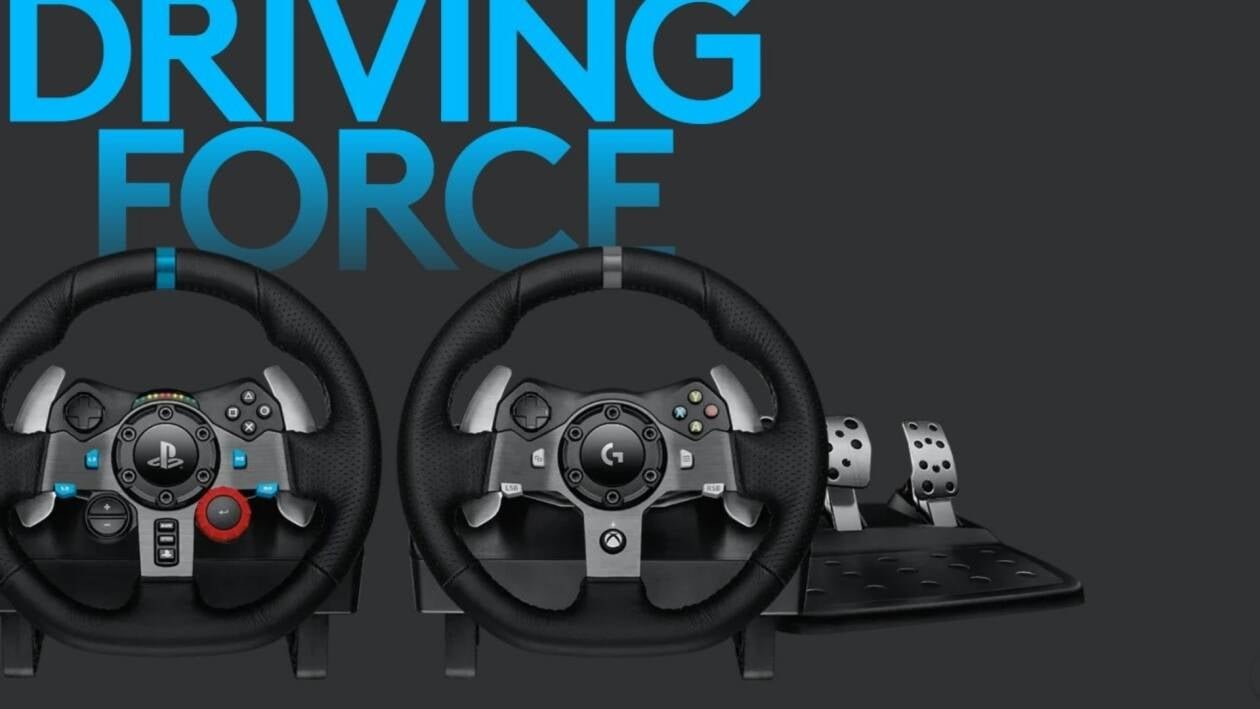 Immagine di Volante da gioco Logitech G29 Driving Force in sconto di 180€ per il Prime Day!