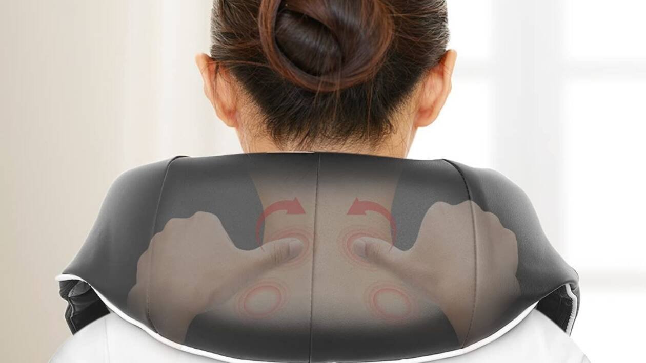 Immagine di Addio stress! Questo massaggiatore cervicale ti aiuta a rilassarti, e che sconto!