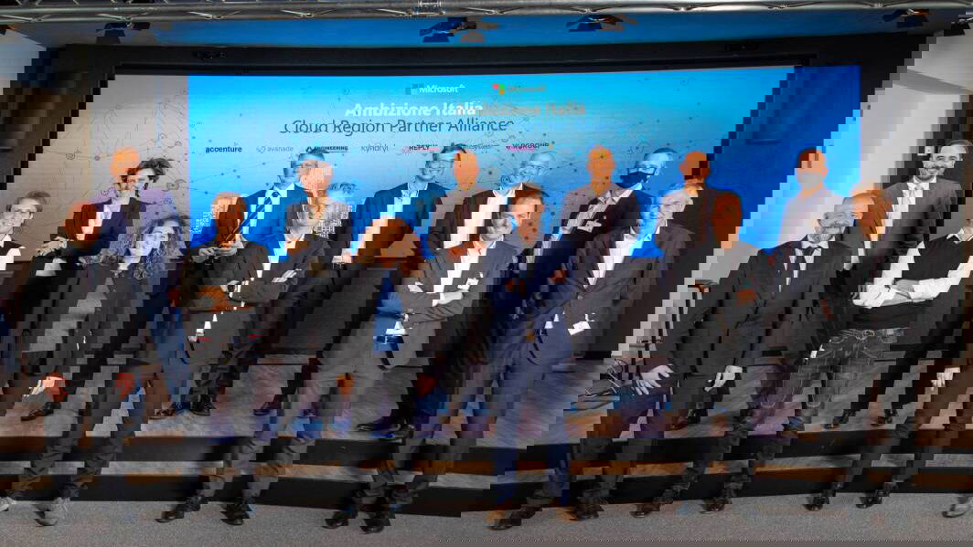 Immagine di Microsoft lancia “Ambizione Italia Cloud Region Partner Alliance”