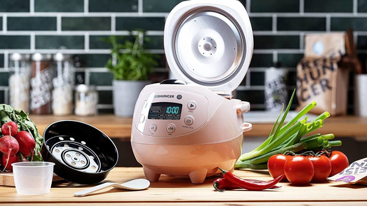 Immagine di Questo cuociriso è piccolo, compatto, e scontatissimo! L'elettrodomestico che non sapevi di volere!