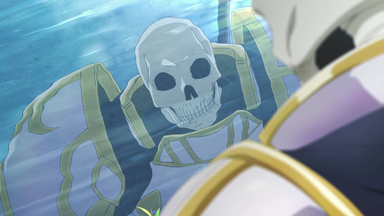 Immagine di L'anime Skeleton Knight in Another World slitta ad aprile: ecco il nuovo teaser