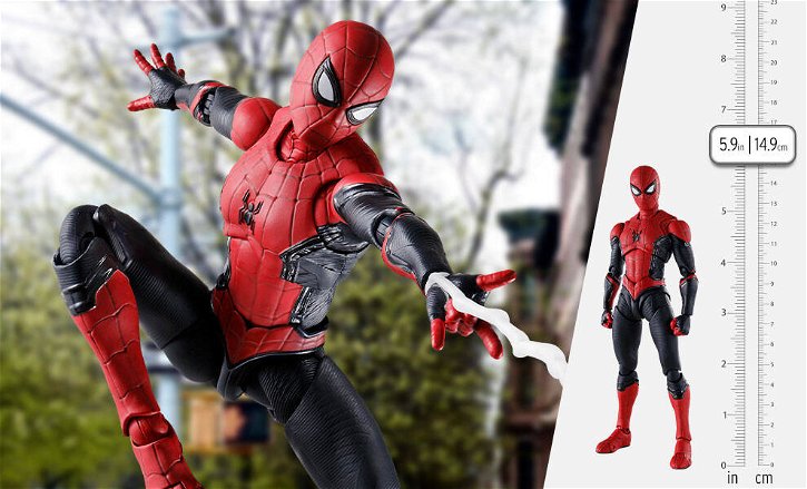 Immagine di Spider-Man Upgraded Suit - S.H.Figuarts: Recensione