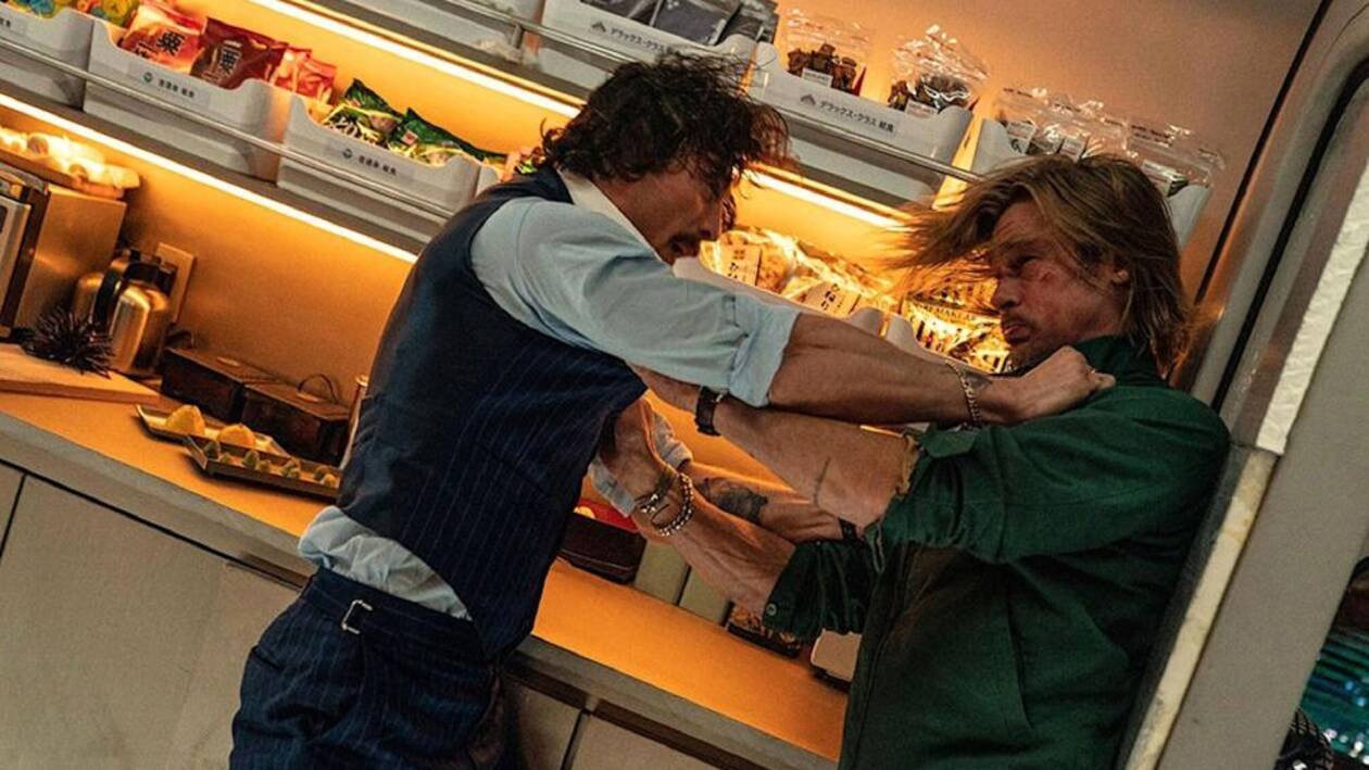 Immagine di Il trailer italiano di Bullet Train con Brad Pitt