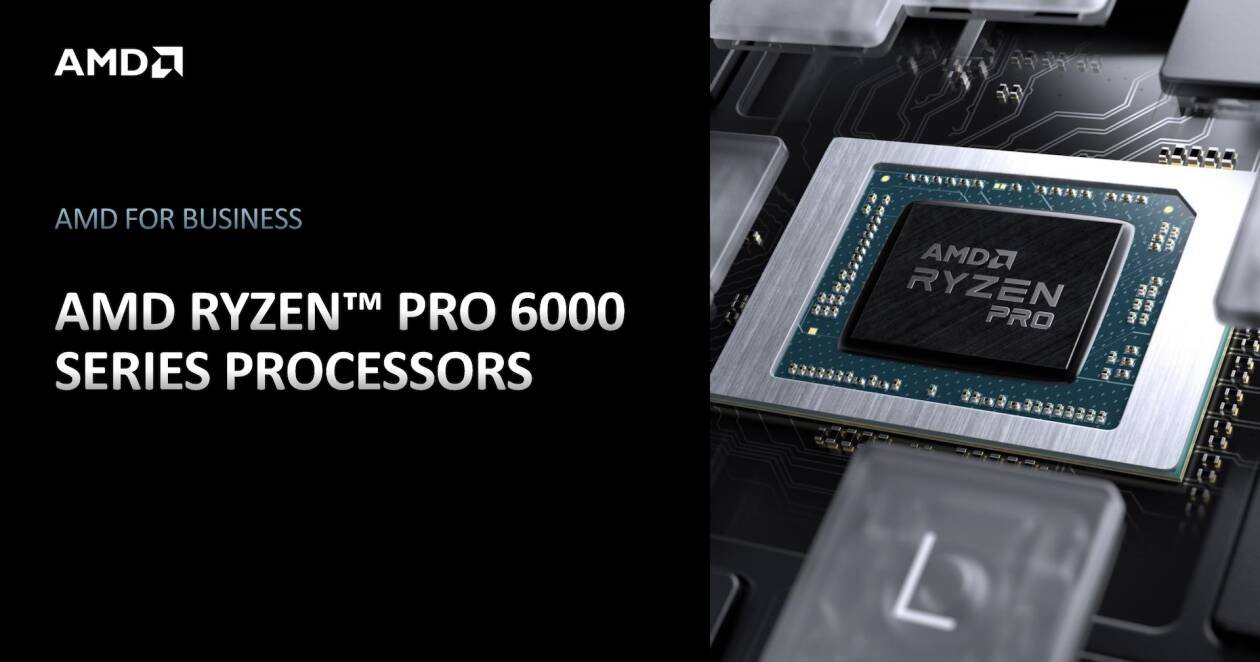 Immagine di AMD Ryzen 6000 PRO, Zen 3+ arriva anche sui notebook business