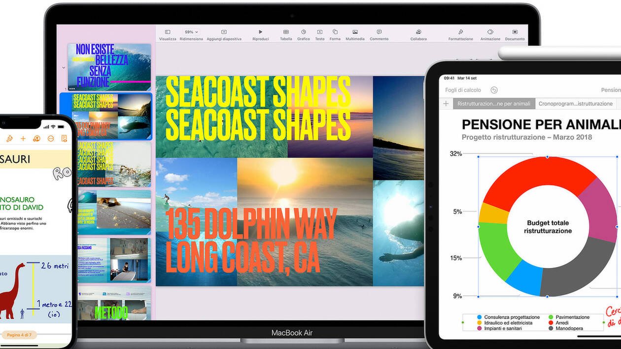 Immagine di Le Shortcuts di Apple arrivano su Pages, Numbers e Keynote