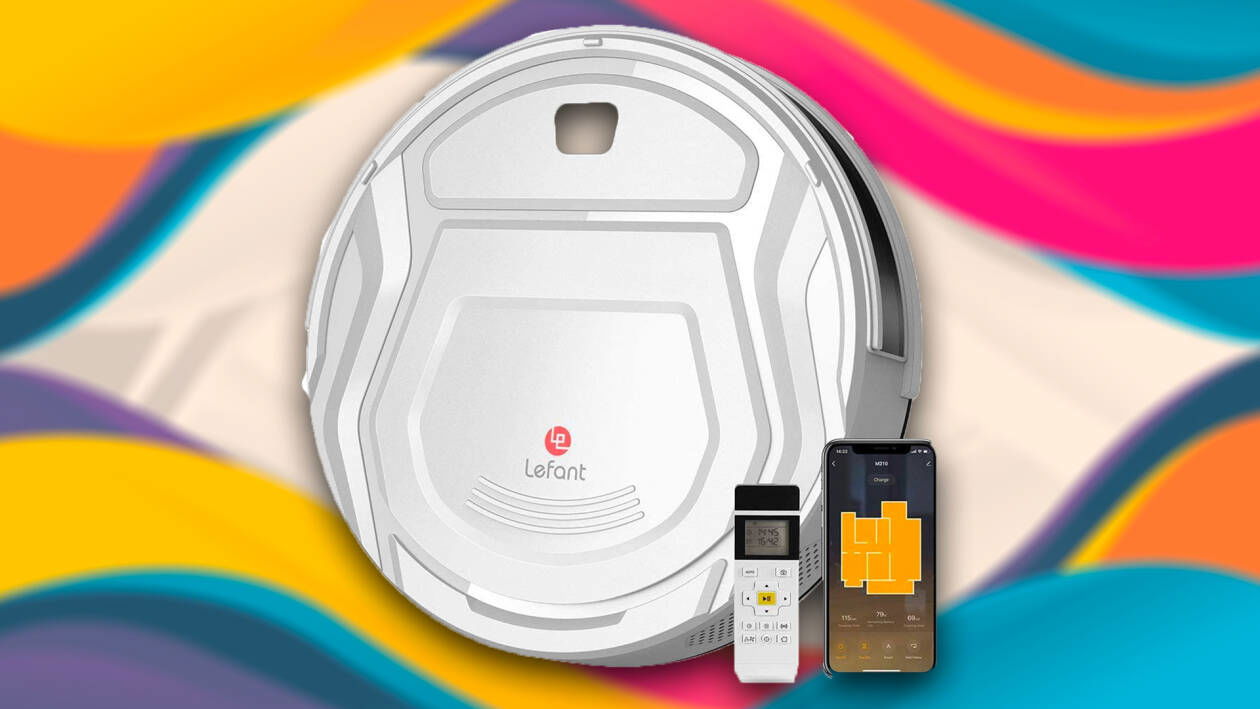Immagine di Aspirapolvere robot Lefant M210 a meno di 120€ su Amazon!