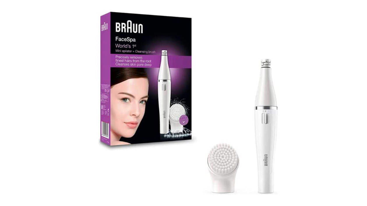 Immagine di Mini epilatore da donna Braun, in sconto a meno di 39€ su Amazon