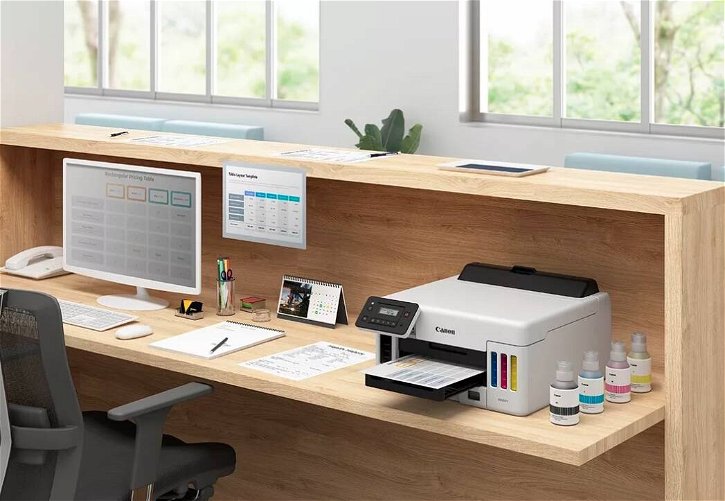 Immagine di Canon, come cambia l'offerta ink nel mondo office