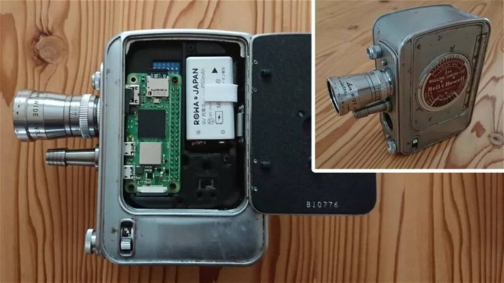 Immagine di Raspberry Pi Zero 2 W trasforma un vecchio cimelio in una camera digitale