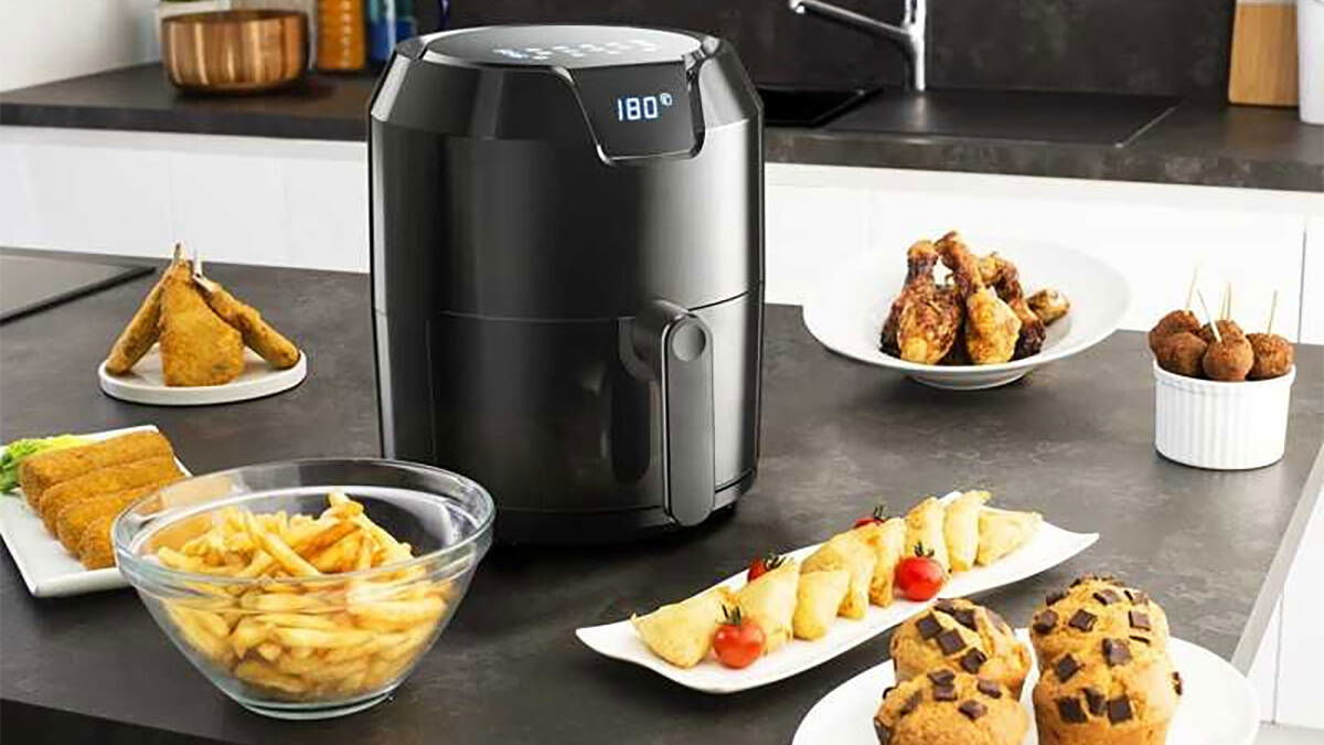 Immagine di Friggitrice ad aria Moulinex XL in sconto del 39% su Amazon