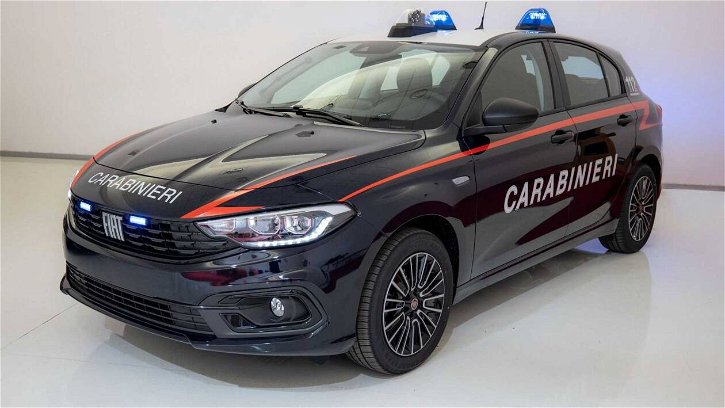 Immagine di Fiat Tipo, nuovi veicoli al servizio dell’Arma dei Carabinieri