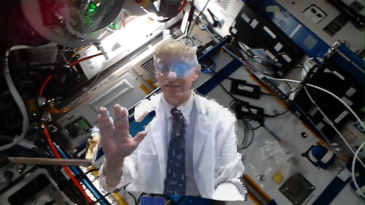 Immagine di Medici olografici hanno visitato gli astronauti della Stazione Spaziale
