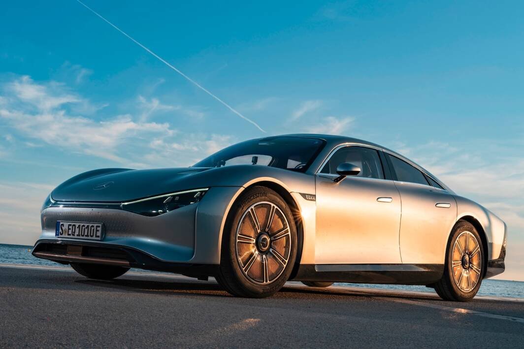 Immagine di Mercedes Vision EQXX: così l’elettrica ha percorso 1.000 km con un pieno