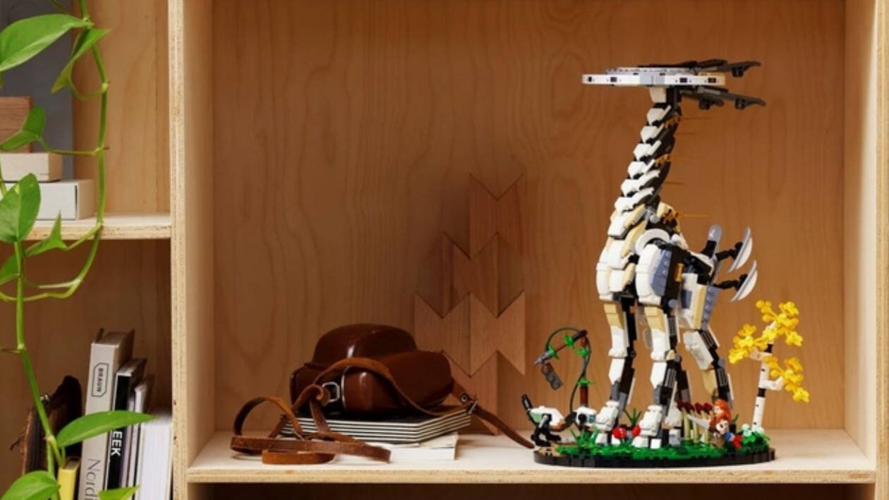 Immagine di Finalmente disponibile il set LEGO dedicato al collolungo di Horizon! Acquistalo subito!