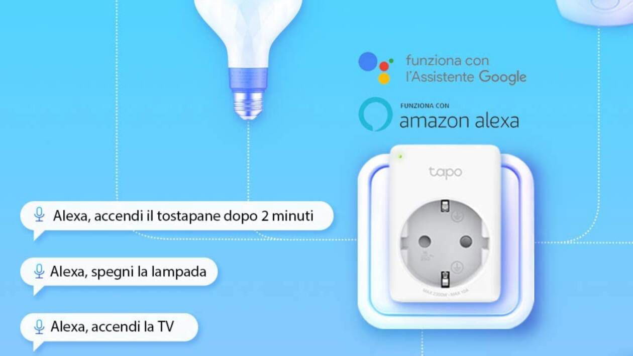 Immagine di Presa intelligente Tapo a soli 9€ su Amazon!