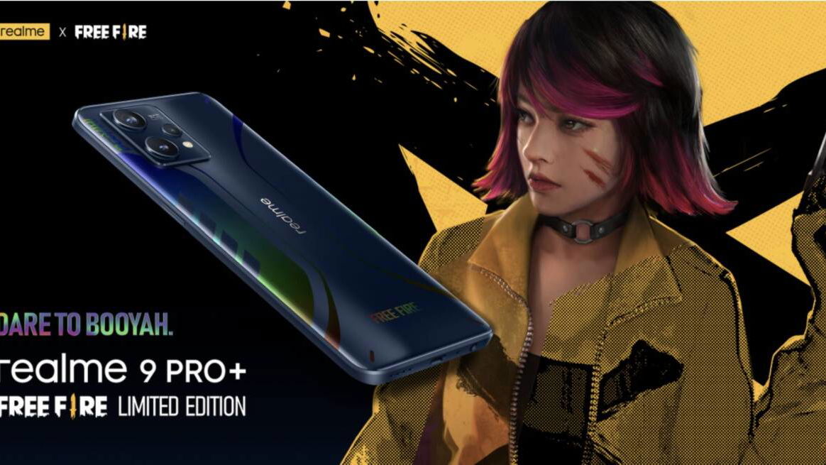 Immagine di realme 9 Pro+ Free Fire Limited Edition: vinci lo smartphone partecipando alla Booyah League!