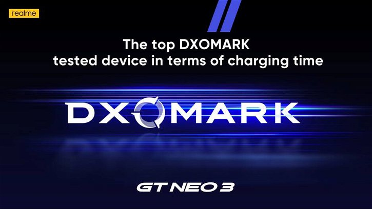 Immagine di realme GT Neo 3, ricarica UltraDart da record per DxOMark