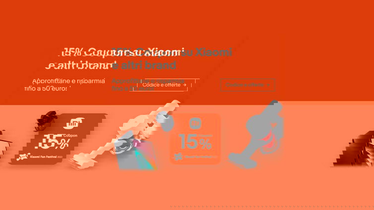 Immagine di Mi Fest: 15% di sconto sui prodotti Xiaomi grazie a questo codice!
