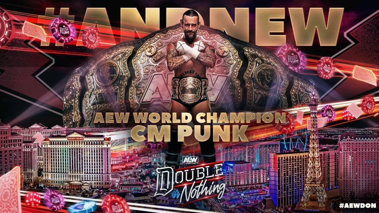 Immagine di I risultati di AEW Double or Nothing 2022: CM Punk è il nuovo campione